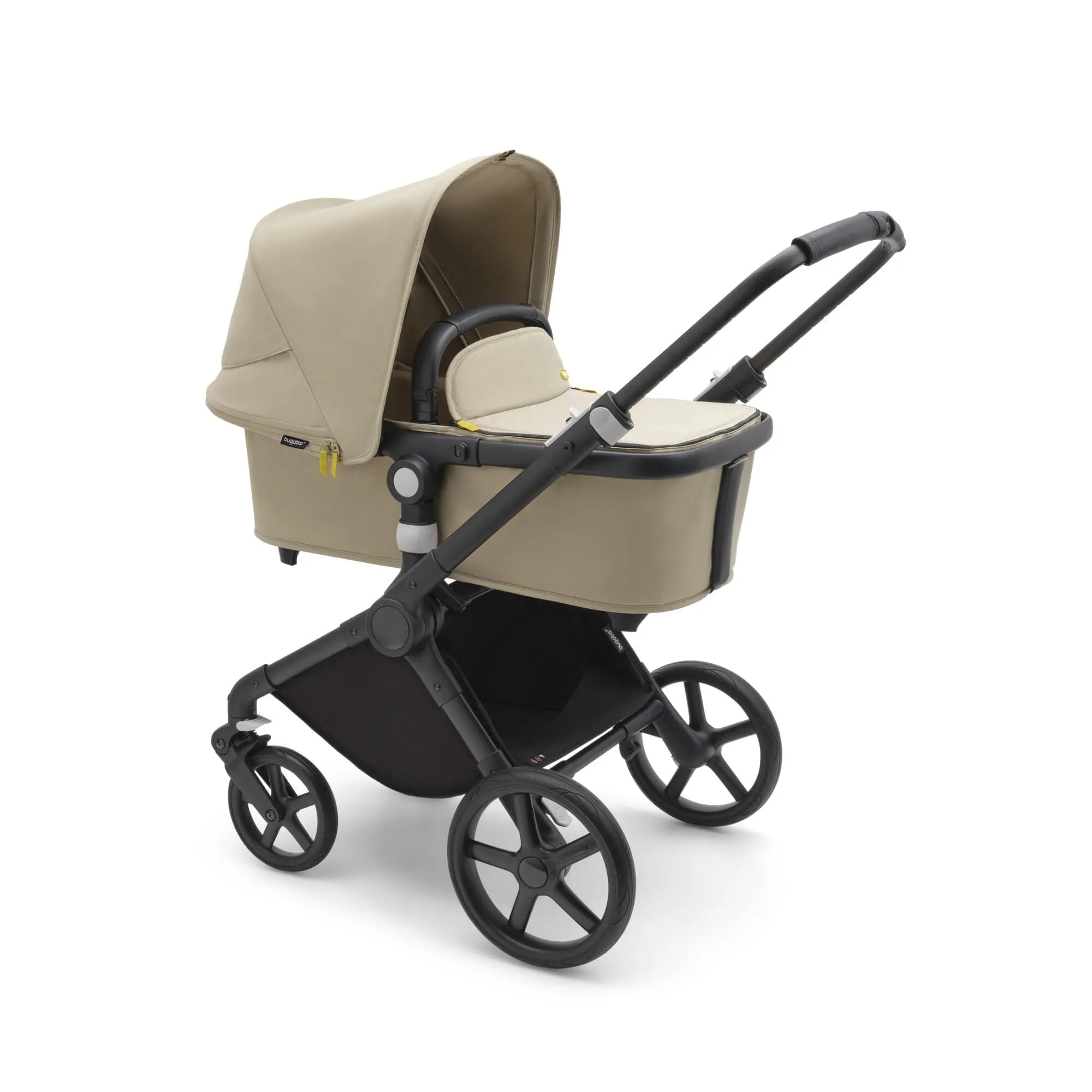 Bugaboo Fox Cub Pebble 360 PRO2 Travel System - Black/Desert Beige