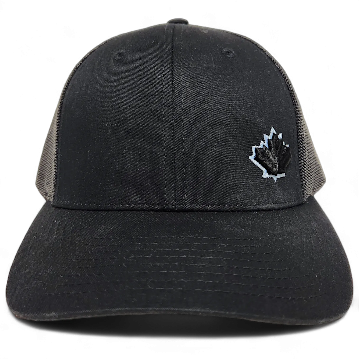 Canada Trucker Cap Black Powder Blue