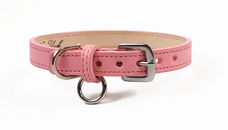 Classic Leather Dog Collar