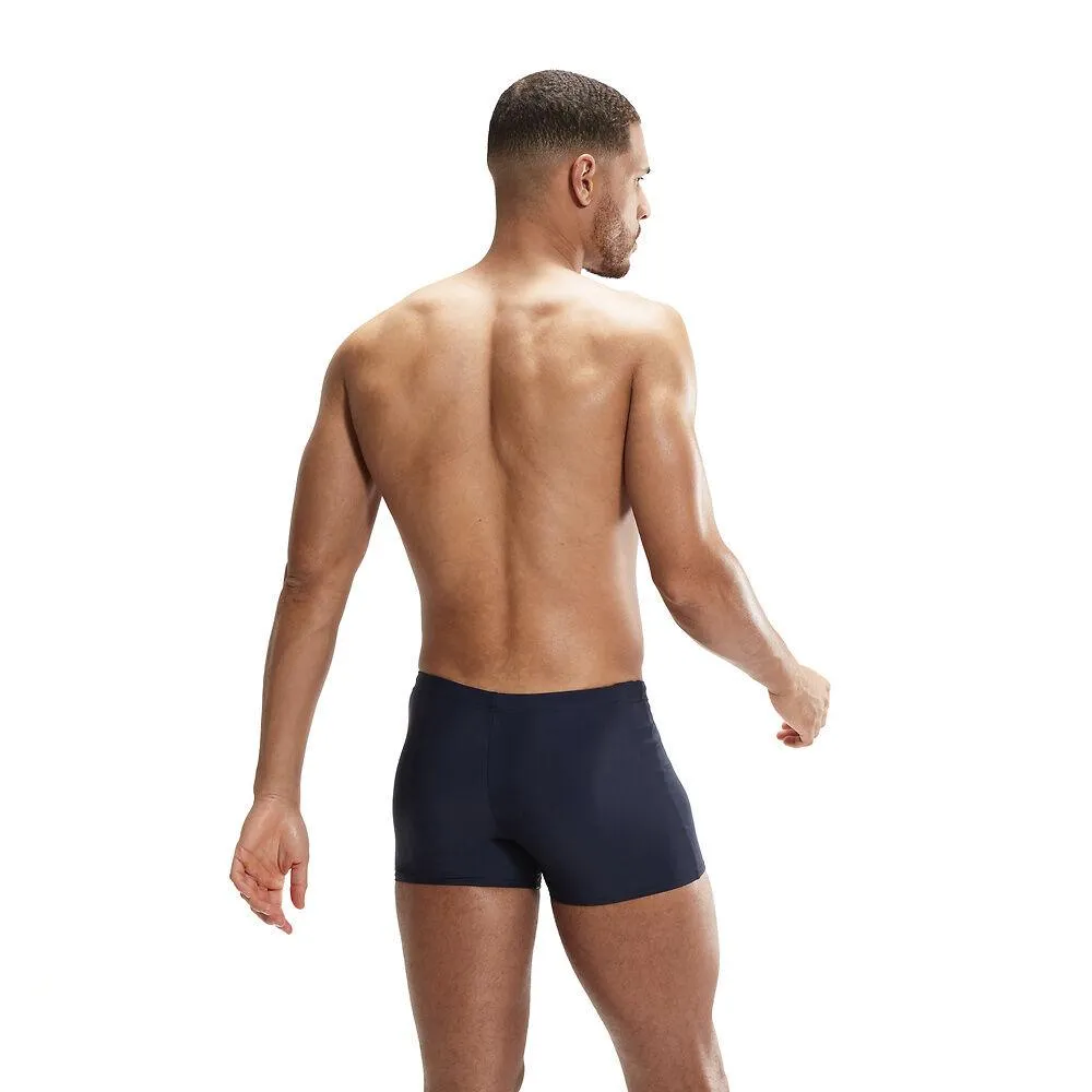 COSTUME SPEEDO MEDLEY LOGO AQUASHORT UOMO SLIP NUOTO PISCINA NAVY