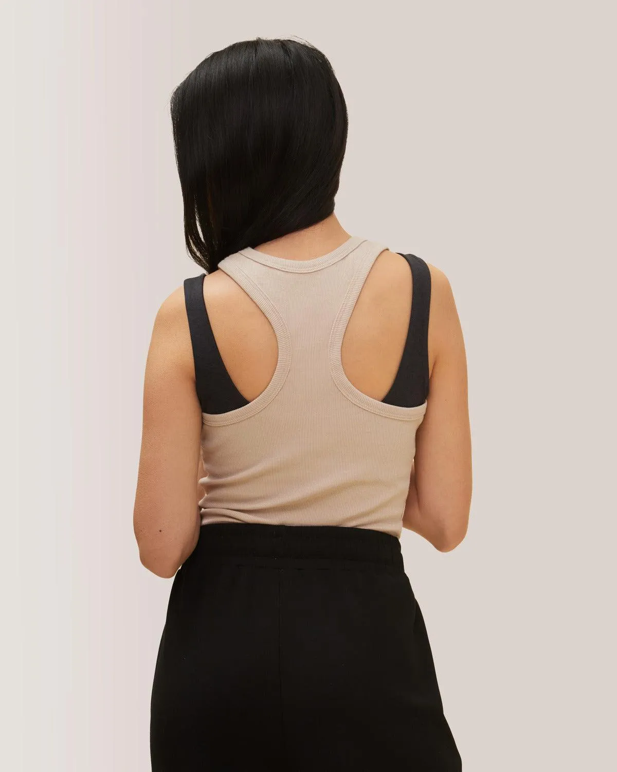 Long Mile-End Tank Top - Hazel Wood