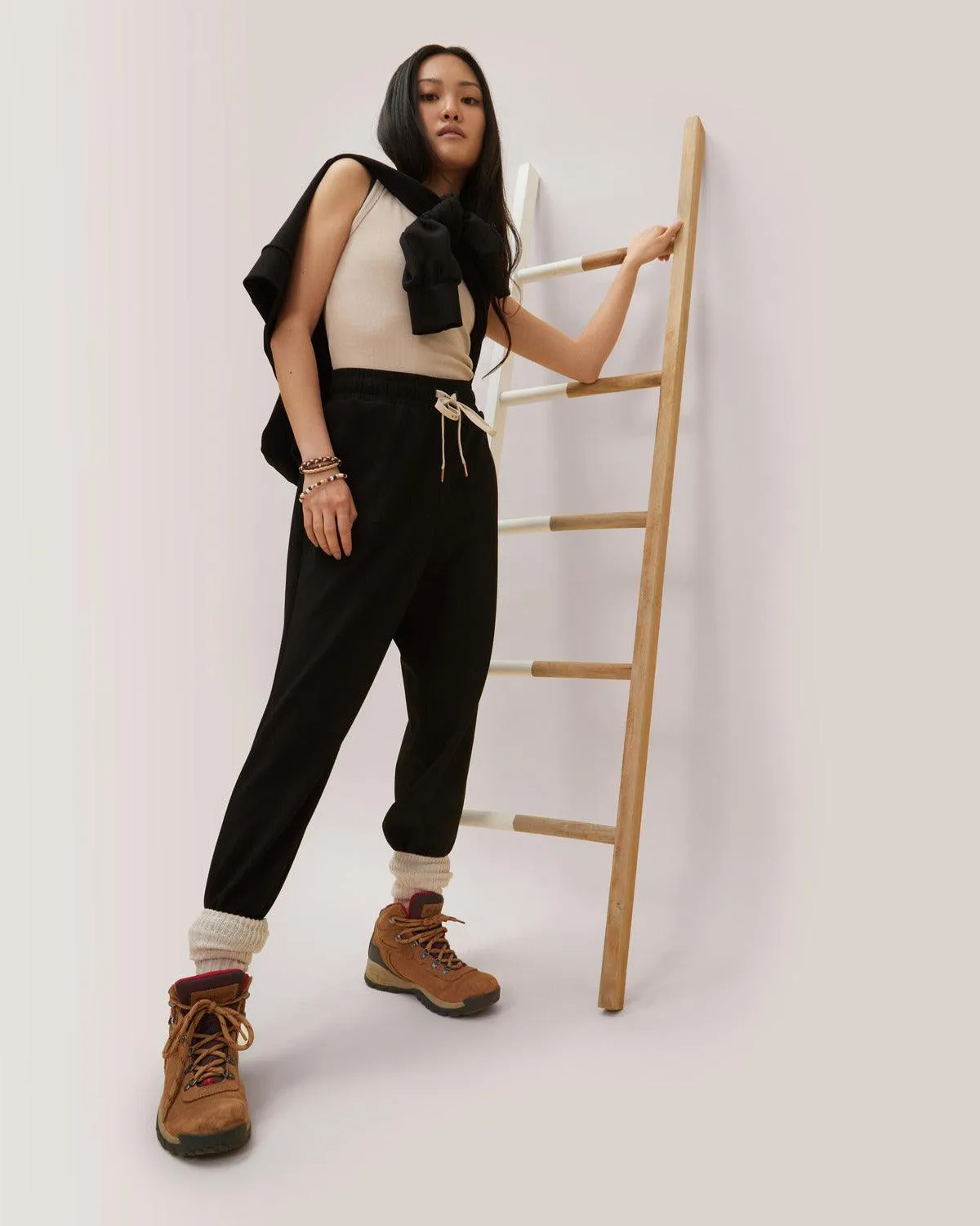 Long Mile-End Tank Top - Hazel Wood