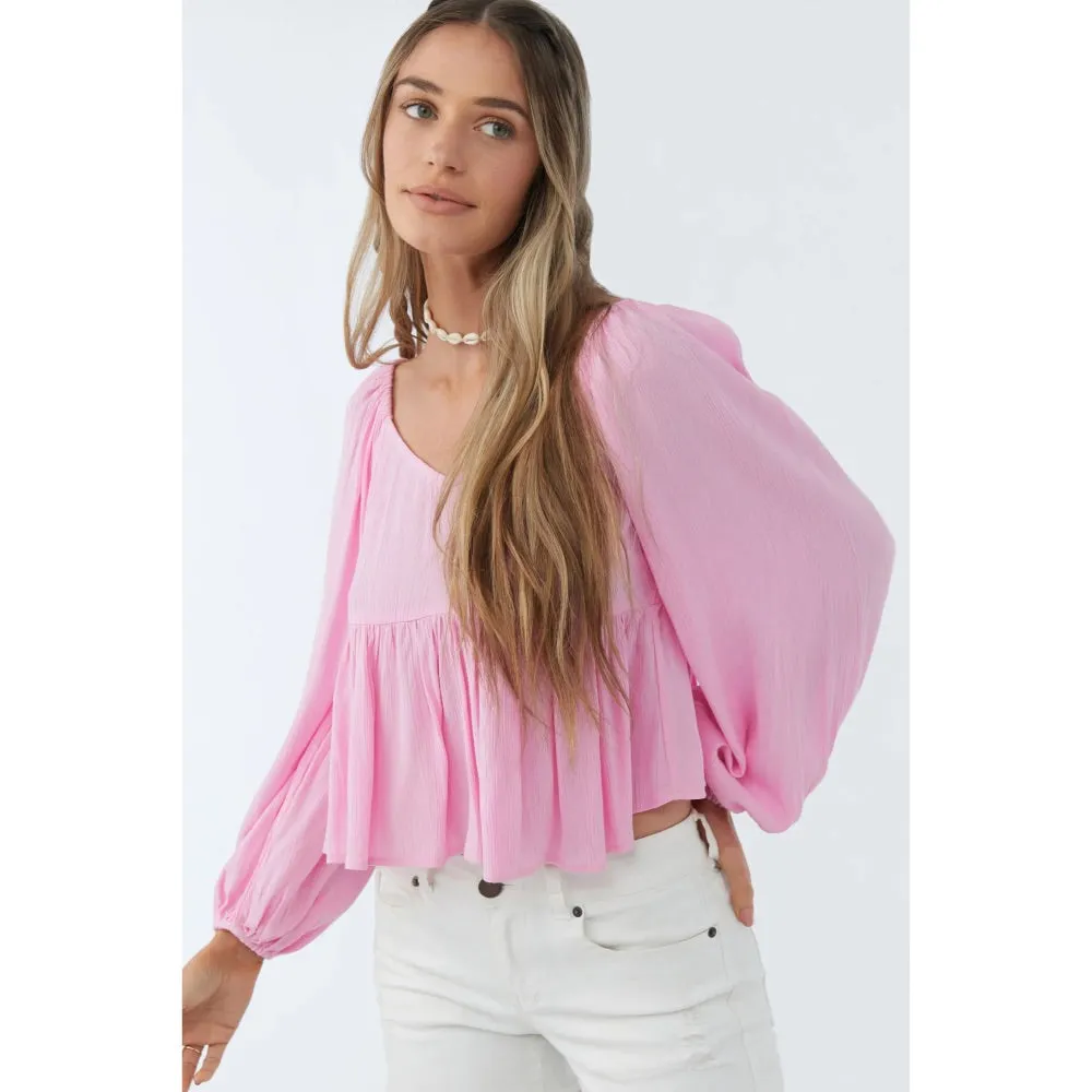 O'NEILL BELLE TOP PINK