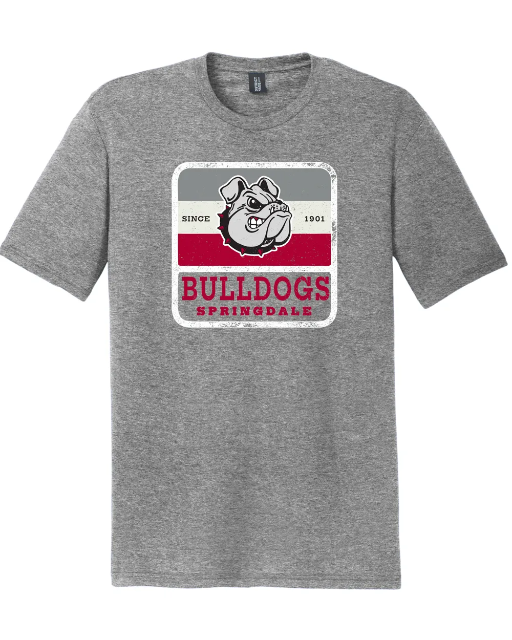 Springdale Bulldogs Retro Badge design