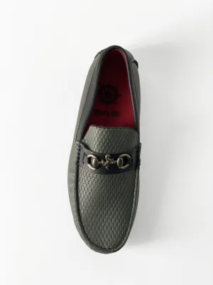 The Classic Gray Moccasin