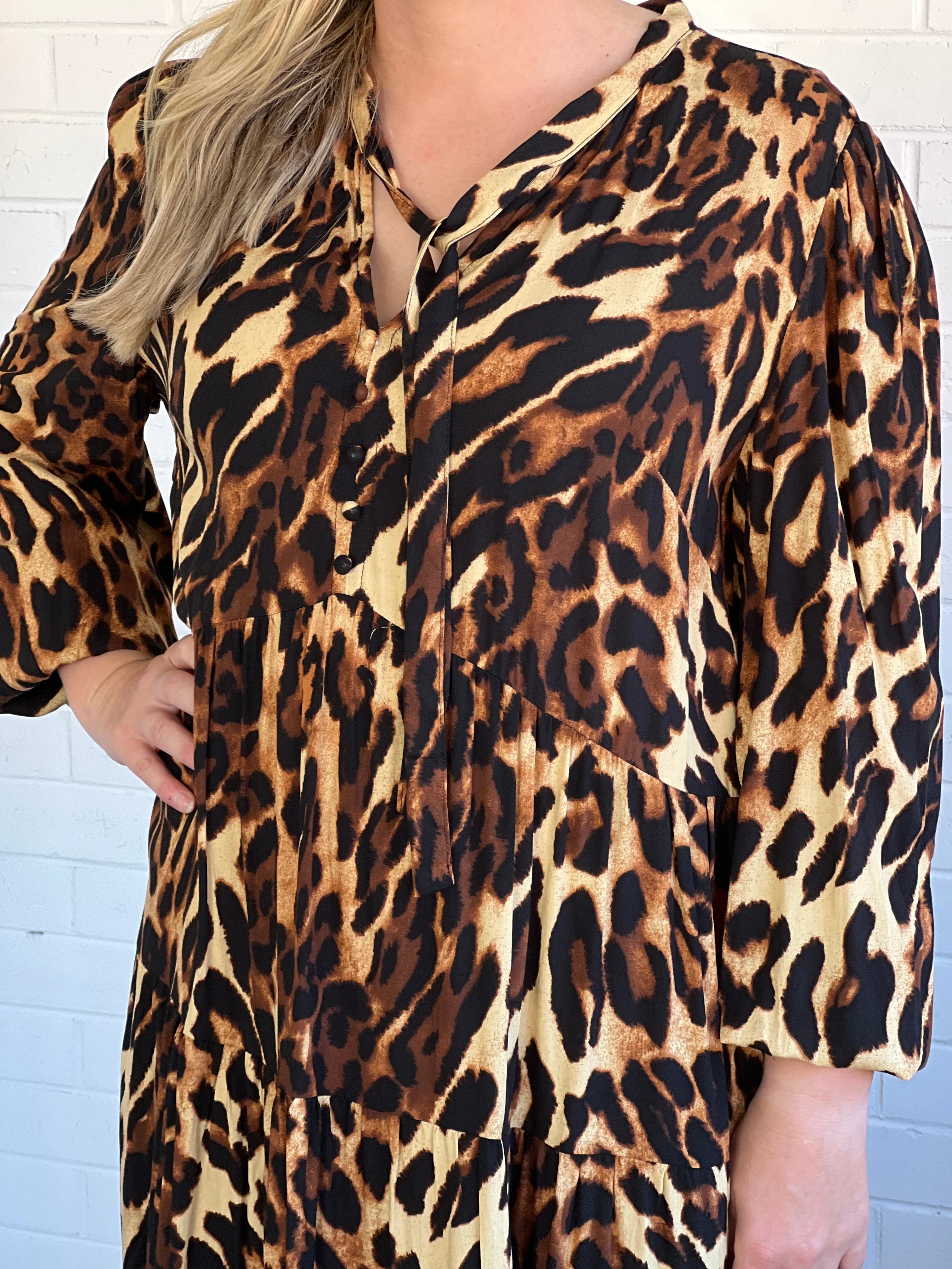Ulla Leopard Dress