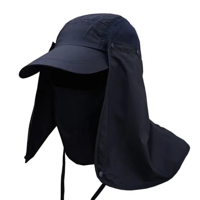 UV Protection Cap - Unisex, 6 Colour Options